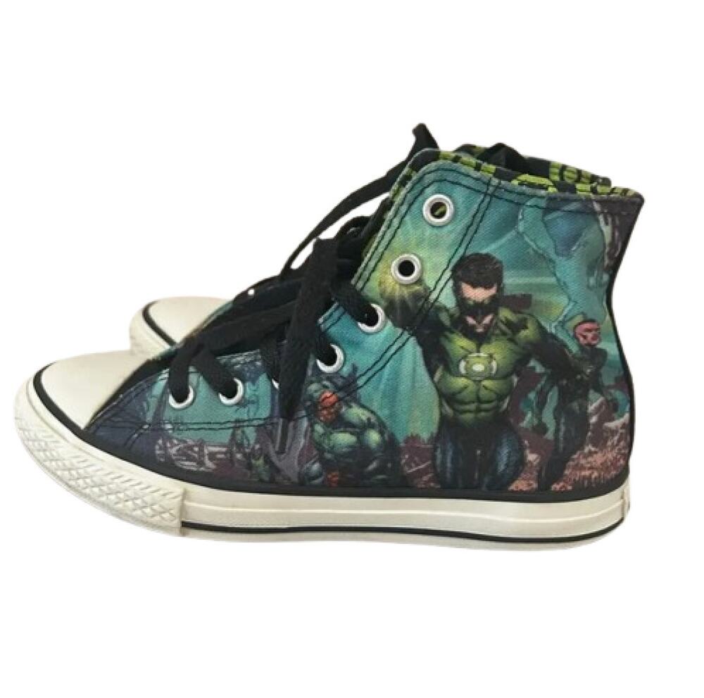 CONVERSE Chuck Taylor All Star DC Comics Green Lantern High Top Big Kids 2